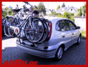 Nissan - Almera   Tino <br> 8/2000 bis ... <br> Grundtrger <br> 873733  500 <br> Zusatzbeleuchtung wird beim Fahrradtransport empfohlen !